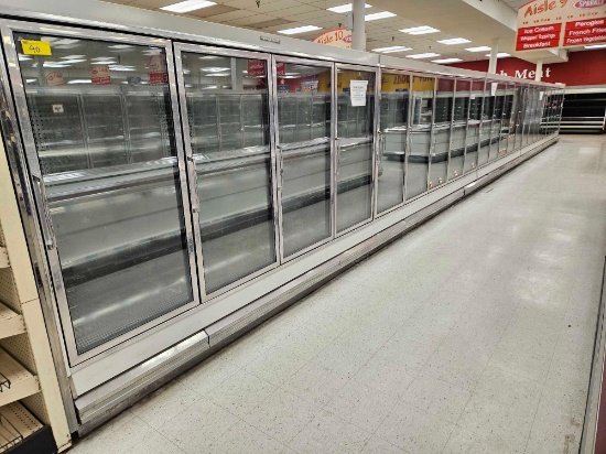 Hussman freezer cases, 23 door