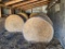 (7) 4x5 wheat straw bales stored inside