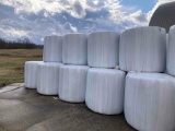 (32) 4x4 wet wrapped bales 2nd cut