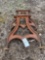 Pair of Ornate Heavy Cast Iron Industrial Legs