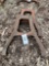 Pair of Heavy Cast Iron Industrial Legs