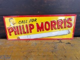 Call For Phillip Morris Special Blend Cigarettes Tin Sign