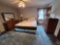 King Size Bed w/ 3 Pc. Solid Wood Bed Set - Dresser, Chest of Drawers, & Night Stand