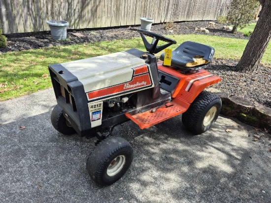 Simplicity 4212 12HP Riding Mower