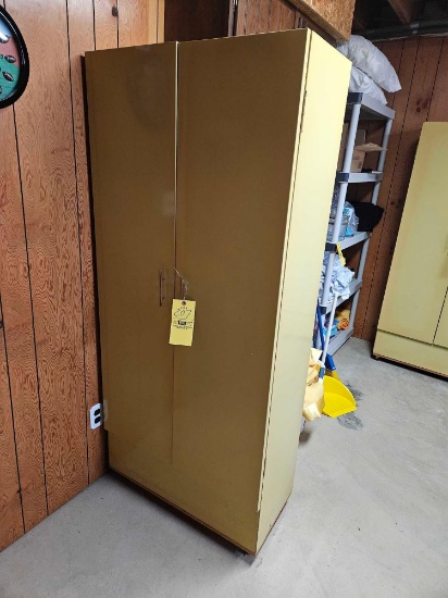 Metal Storage Cabinet - Contents not included.