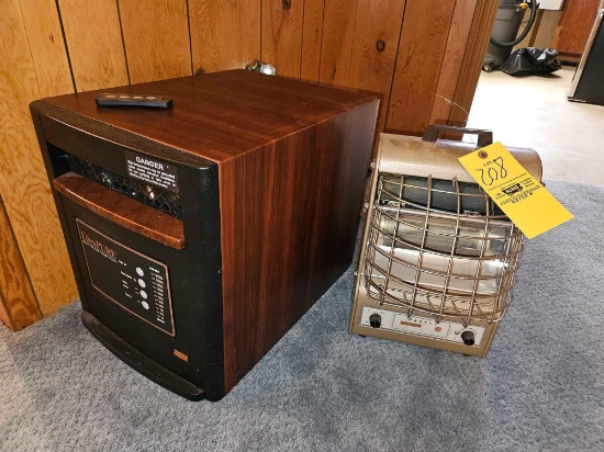 Eden Pure Infared Portable Heater and Merkel Glow Heater