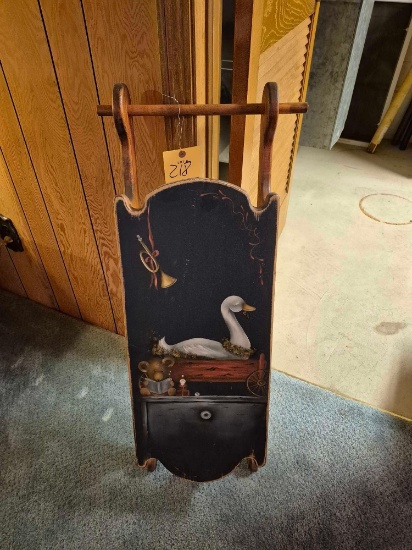 Decorative Wooden Sled