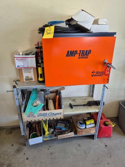 Gould-Shawmut Amp Trap 2000 Cabinet & Shelf Contents