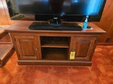 Quality Wood TV Stand - Cherry Finish