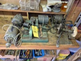 Assortment of Electric Motors & Bench Grinders