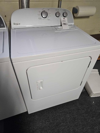 Whirlpool electric dryer, works