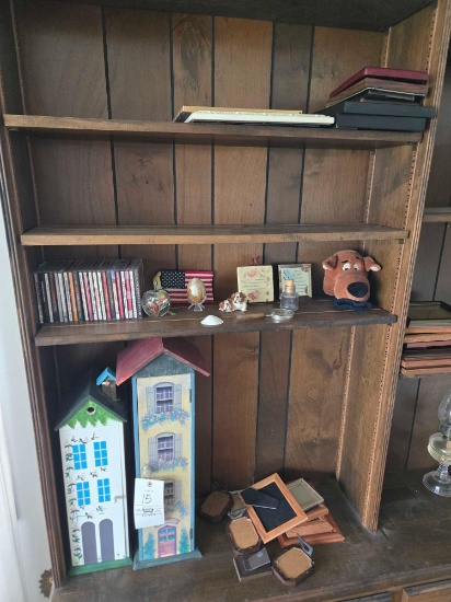 CDs, frames, decor items