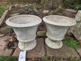 (2) Ceramic Planters