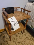 Small caned end stand