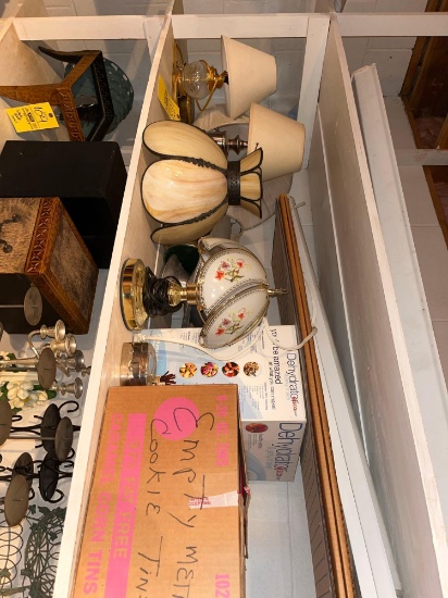 Lamps, Light Fixtures, Shades, & Small Decor