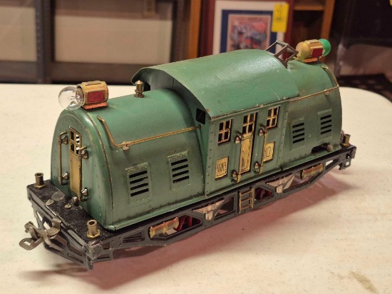 Lionel Pre-War Standard Guage #10 Engine with #339 Passenger Cars, #341 Observation Car