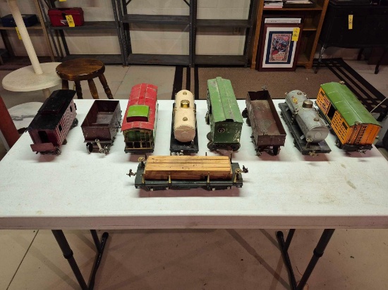 Lionel Pre-War Standard Guage Assortment of Train Cars