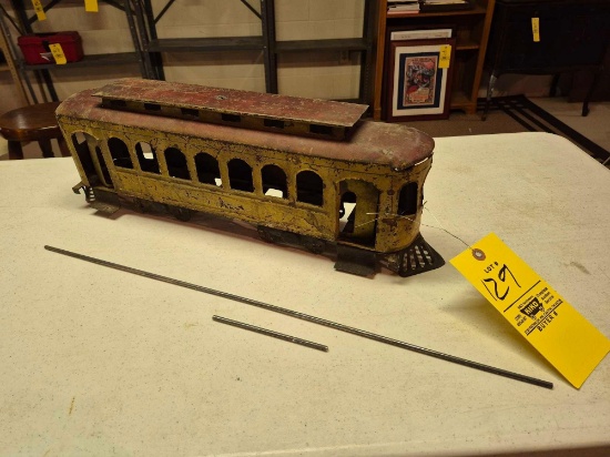 Pre-War Street Car - needs repaired