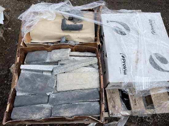 (3) Boxes of ProVia Erie Flats and Corners