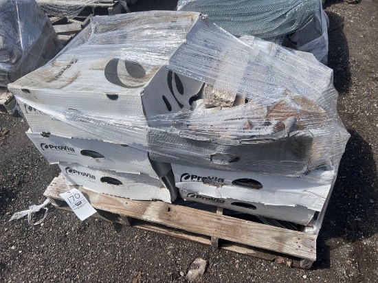(6) Boxes of ProVia Flats and Corners