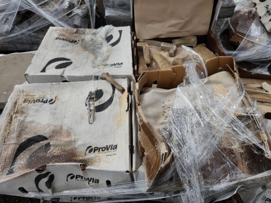 Approximately 13 Boxes of ProVia Assorted Flats and Corners