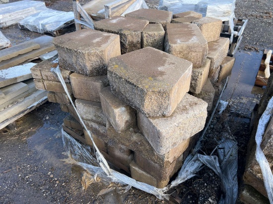 Pallet of Retaining Wall Block