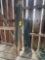 9 - 7ft T-Post and group of fence post
