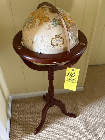 12 " Diameter Globe With Stand
