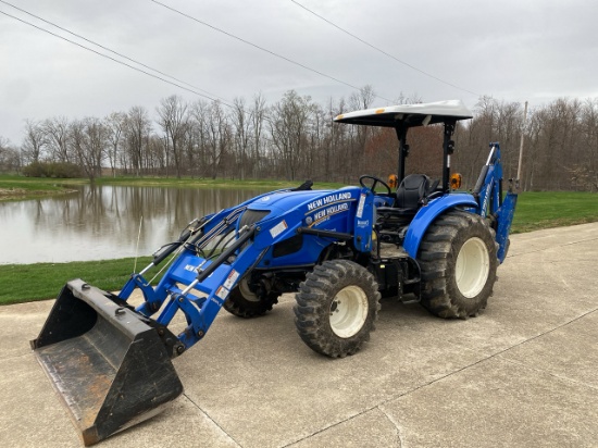 Backhoe, Brush Hog, Tools - 23868 - Andrew