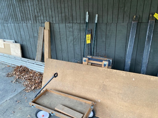 Chicken Wire - T-Posts - Rolling Carts