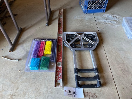Assorted Zip Ties - 4ft level - Collapsable Dolly
