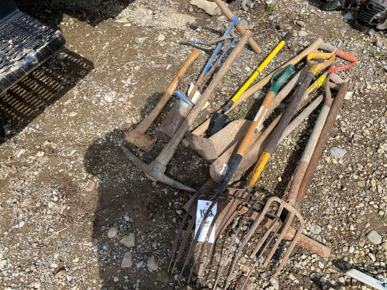 Shovels - Pick - Pitch Forks