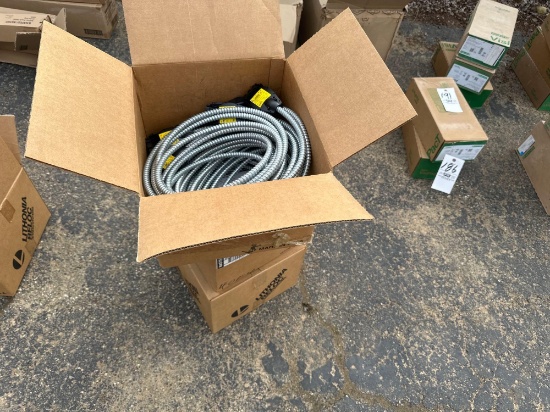 (3) Boxes Of Steel Cased Wire