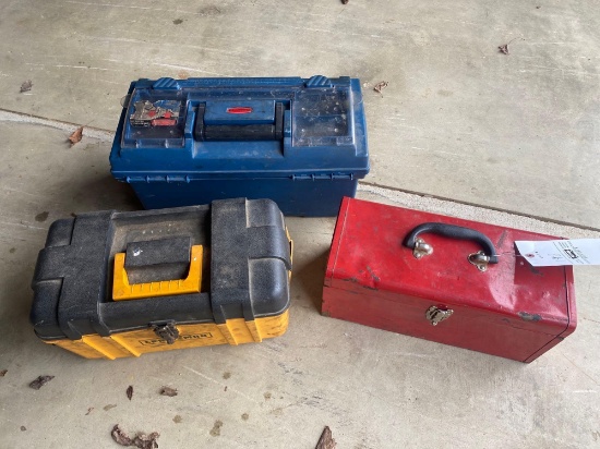 (3) Tool Boxes