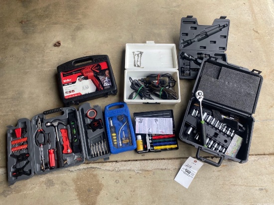 Dremels - Pittsburgh Ratchet Set - Air Ratchet - Knife Sharpener - Soldering Gun