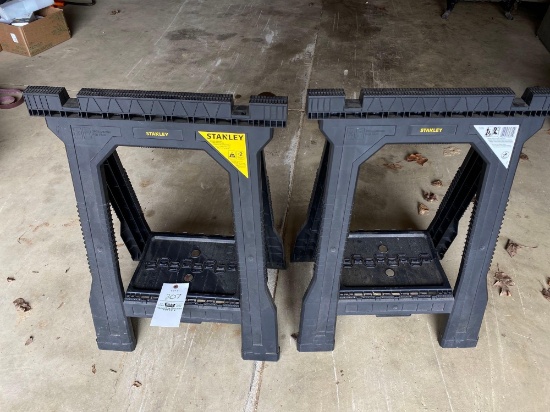 (2) Sawhorses