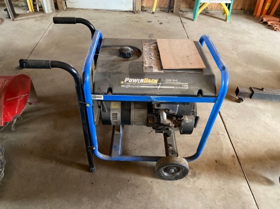 Power Back 5000 Watt Electric Generator