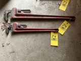 Ridged 36in 24in Pipe Wrenches