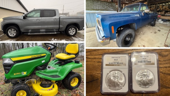 Autos, JD, Trailer, Coins, More 23882 - Billy