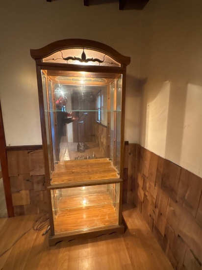 Lighted Curio Cabinet