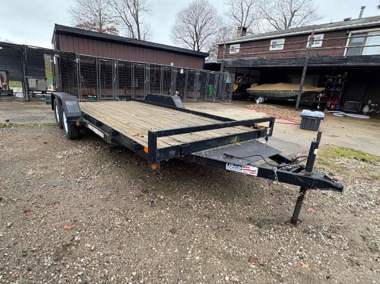 2014 Liberty Flat Car Hauler Trailer