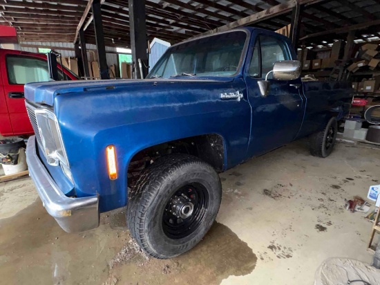 1973 Chevrolet C20 Custom Deluxe Truck