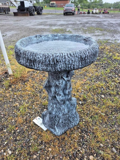 Cement Bird Bath