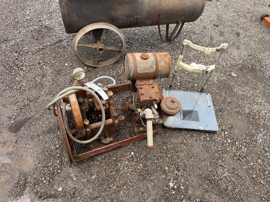 Vintage water pump