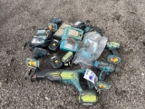 Makita drills, impacts drivers, and sawzall with chargers and extra batteries