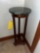Marble Top Plant Stand