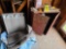 Metal Cabinet Upstairs in Garage, Light