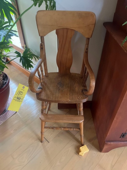 Wood High Chair