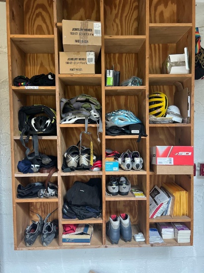 Bicycle Shoes, Helmets, Riding Gear