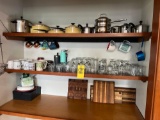Pots and Pans, Glasses, Mugs, Cutting Boards
